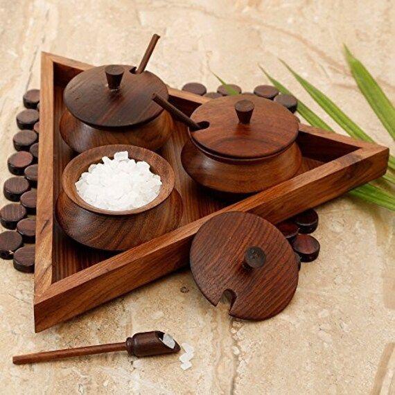 Wooden Trays and Bowls