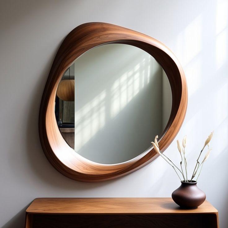 Wooden Mirror