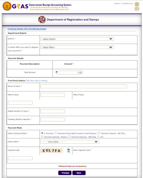 Franking Vendor