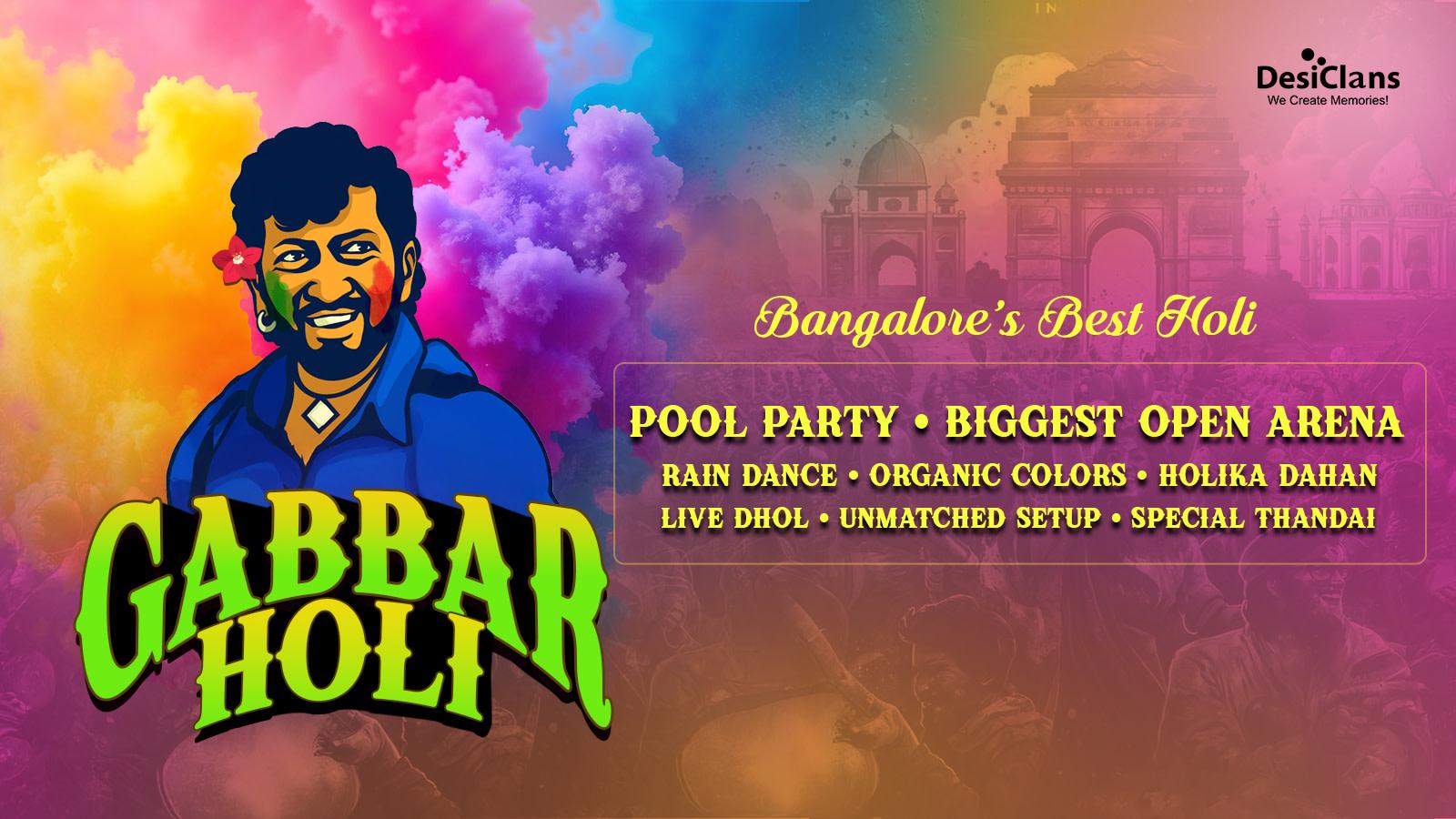 holi events 2025 bangalore