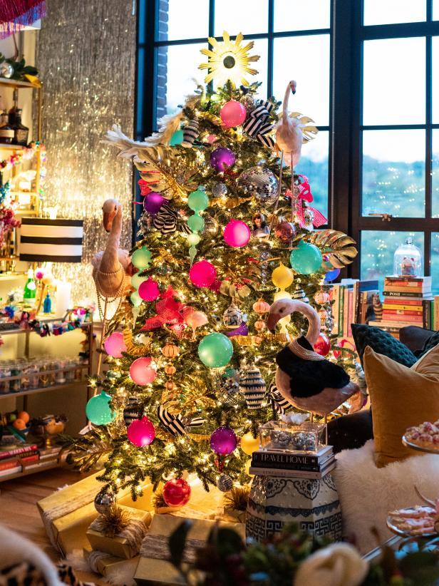 Maximalist Xmas Tree, Pinterest