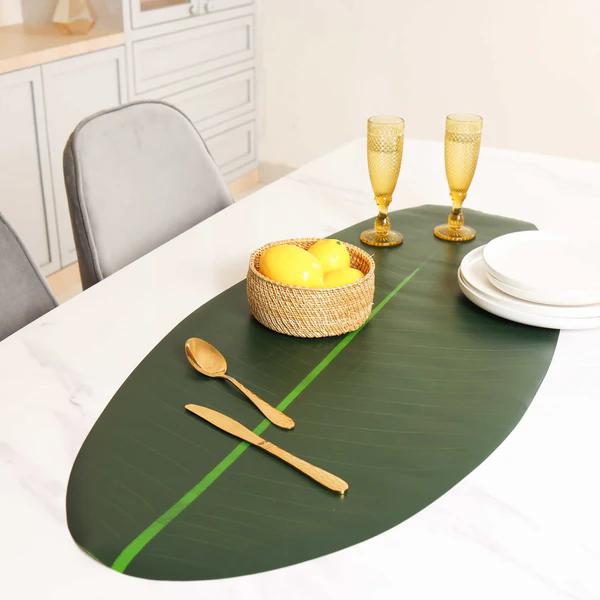 Banana Leaf Table Runner, Nestasia