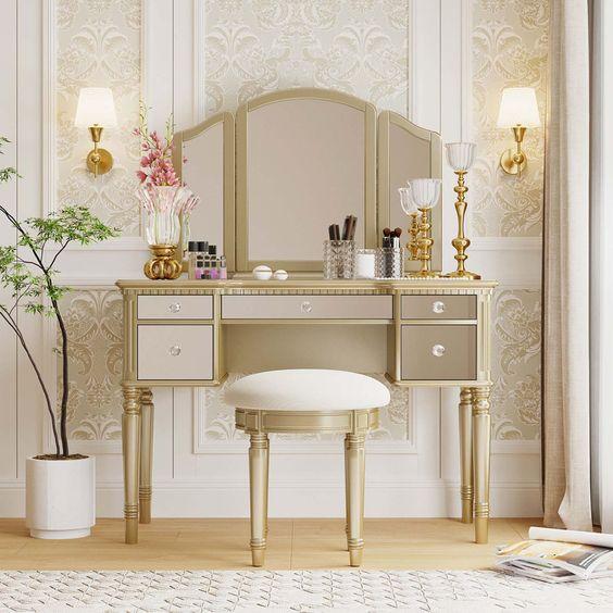 Glam Dressing Table