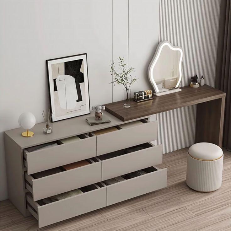 Dressing Table with Storage Bench