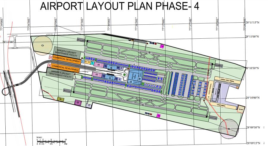 Jewar Airport Layout Phase 4