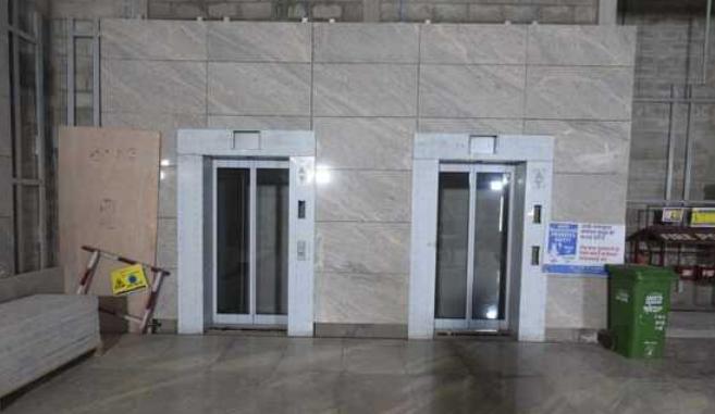 Metro station lifts- Metro Line 3 mumbai.PNG