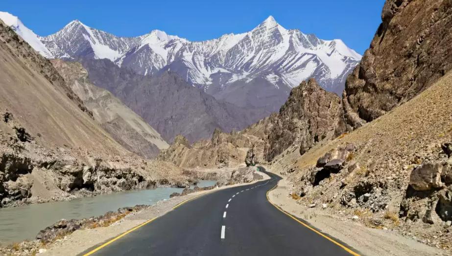 NH 44 through scenic route