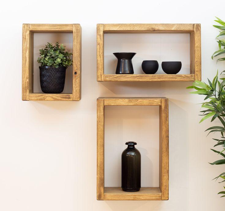 Rustic Wooden Shelves