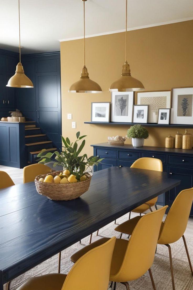 Dining Area Color Scheme, Pinterest