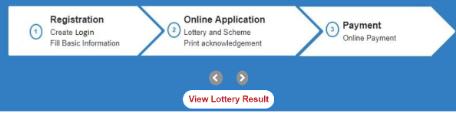 CIDCO View Lottery Result Page