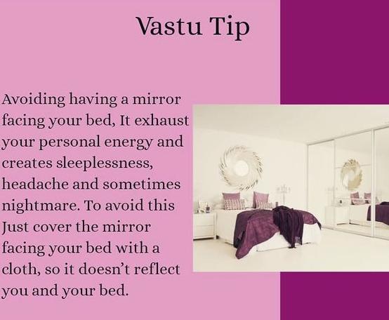 Vastu Tip for Mirrors in Bedroom, Pinterest